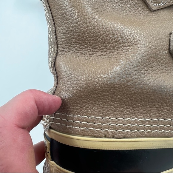 Sorel Manitou Steel Shank Waterproof Boots Sub Zero Removable Liner Beige - Picture 11 of 14